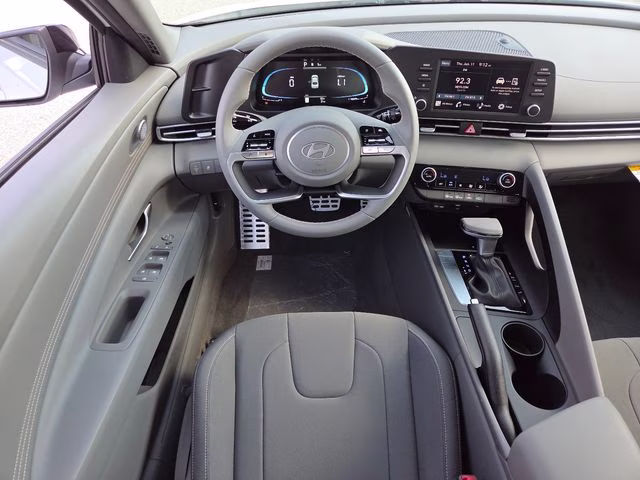 2026 Serenity White Pearl Hyundai Elantra SEL Sport FWD Sedan