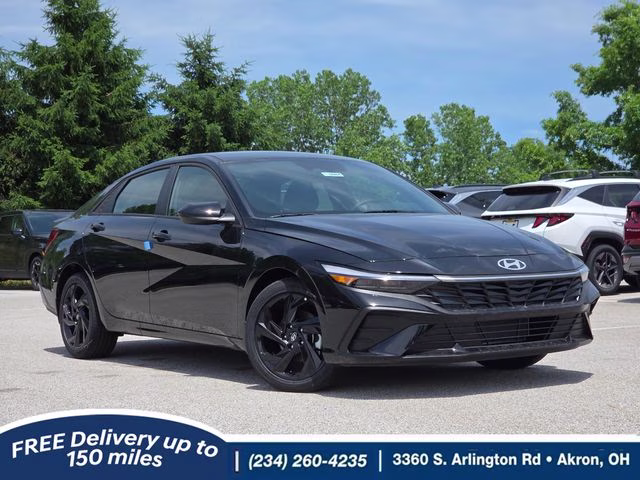 2026 Abyss Black Hyundai Elantra SEL Sport FWD Sedan