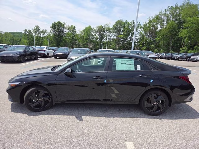 2026 Abyss Black Hyundai Elantra SEL Sport FWD Sedan