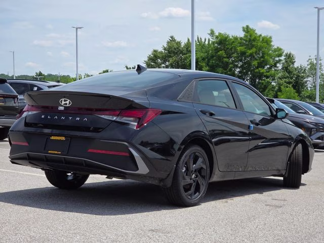 2026 Abyss Black Hyundai Elantra SEL Sport FWD Sedan
