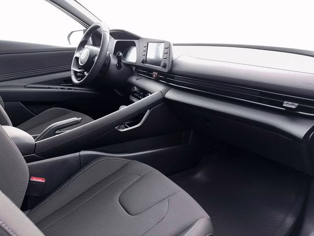 2026 Serenity White Hyundai Elantra SEL Sport FWD Sedan