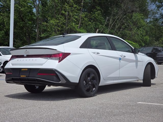 2026 Serenity White Pearl Hyundai Elantra SEL Sport FWD Sedan