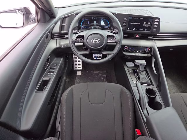 2026 Serenity White Pearl Hyundai Elantra SEL Sport FWD Sedan