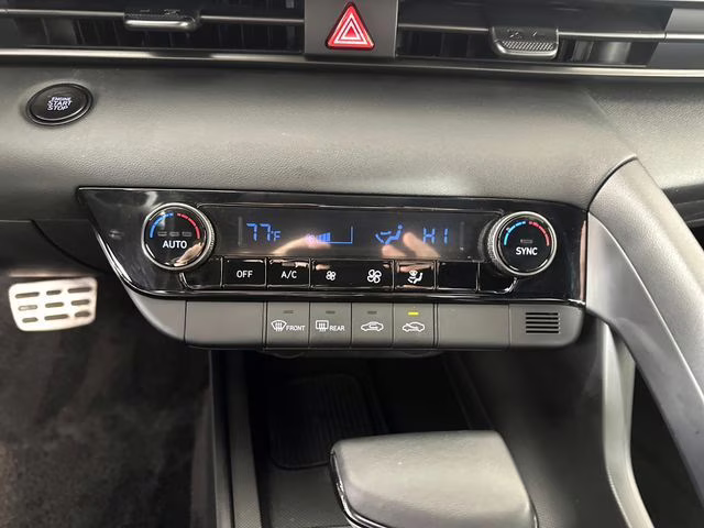 2025 Serenity White Hyundai Elantra SEL Sport FWD Sedan