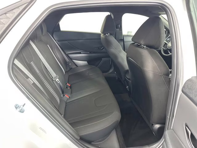 2025 Serenity White Hyundai Elantra SEL Sport FWD Sedan