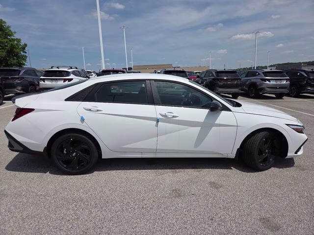 2026 Serenity White Pearl Hyundai Elantra SEL Sport FWD Sedan