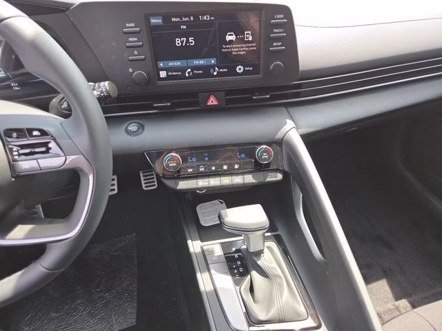 2026 Serenity White Pearl Hyundai Elantra SEL Sport FWD Sedan