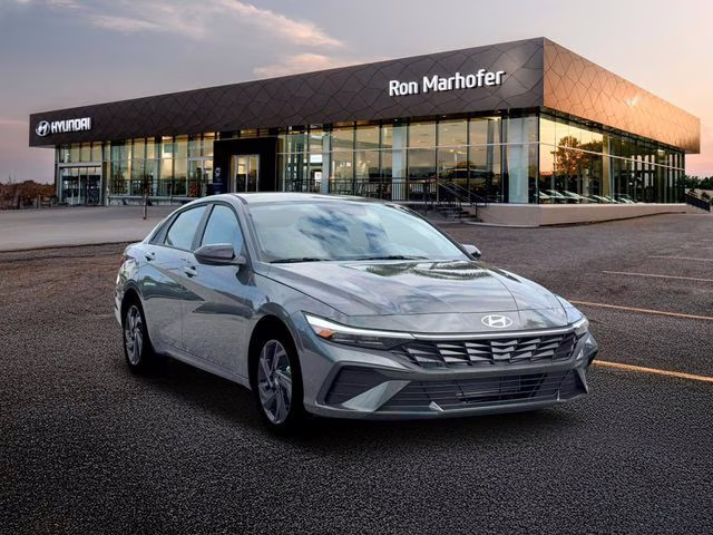 2026 Amazon Gray Hyundai Elantra SEL Sport FWD Sedan