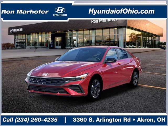 2026 Ultimate Red Hyundai Elantra SEL Sport FWD Sedan
