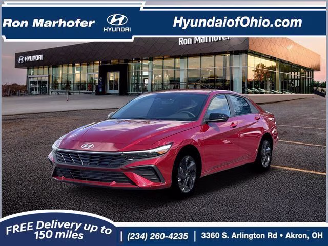 2026 Ultimate Red Hyundai Elantra SEL Sport FWD Sedan