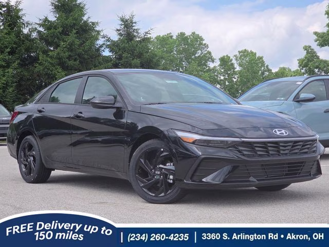 2026 Abyss Black Hyundai Elantra SEL Sport FWD Sedan
