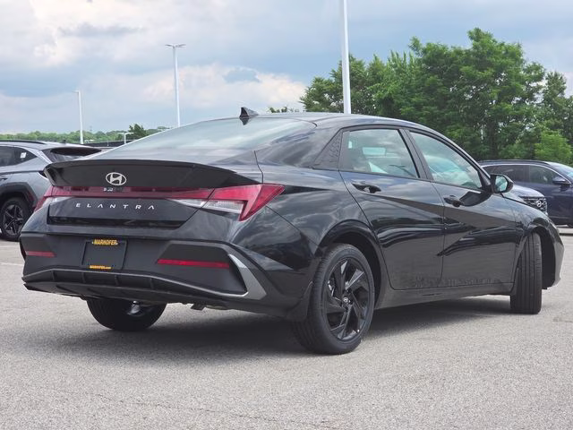 2026 Abyss Black Hyundai Elantra SEL Sport FWD Sedan