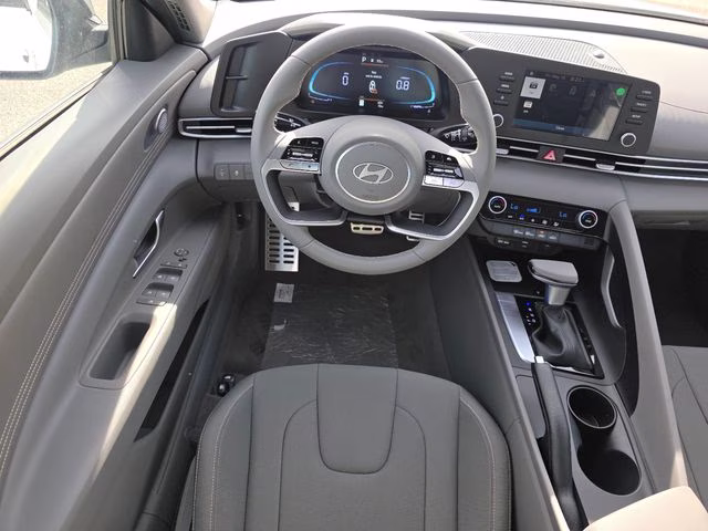 2026 Serenity White Pearl Hyundai Elantra SEL Sport FWD Sedan