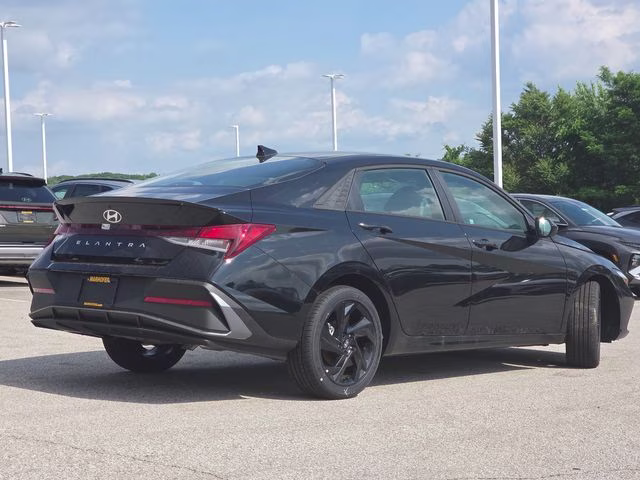 2026 Abyss Black Hyundai Elantra SEL Sport FWD Sedan