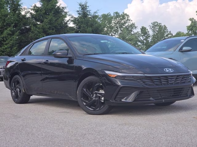 2026 Abyss Black Hyundai Elantra SEL Sport FWD Sedan