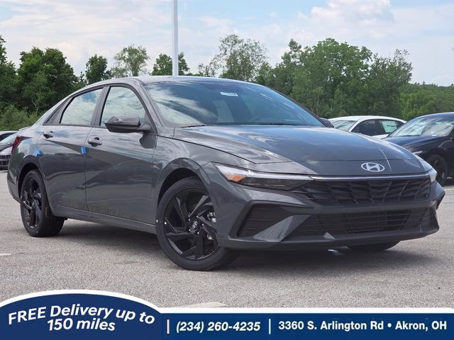 2026 Ecotronic Gray Hyundai Elantra SEL Sport FWD Sedan