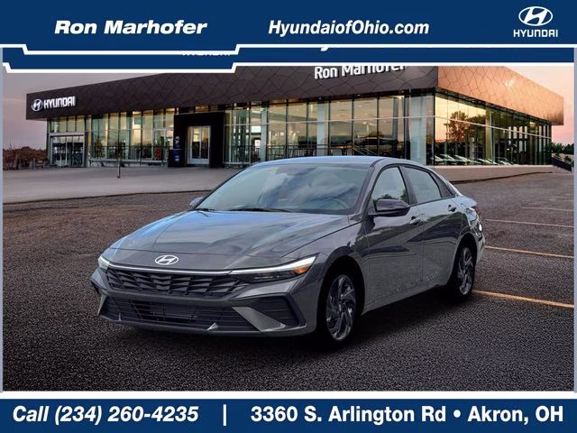 2026 Amazon Gray Hyundai Elantra SEL Sport FWD Sedan