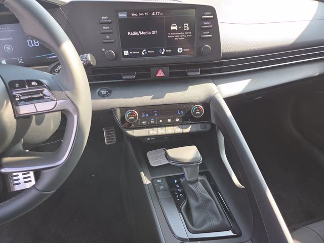 2026 Amazon Gray Hyundai Elantra SEL Sport FWD Sedan