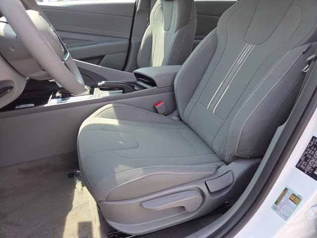 2026 Serenity White Pearl Hyundai Elantra SEL Sport FWD Sedan