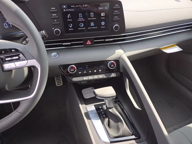 2026 Serenity White Pearl Hyundai Elantra SEL Sport FWD Sedan