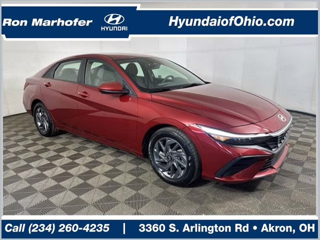 2024 Ultimate Red Hyundai Elantra SEL FWD Sedan