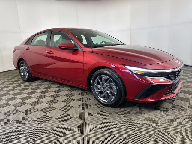2024 Ultimate Red Hyundai Elantra SEL FWD Sedan