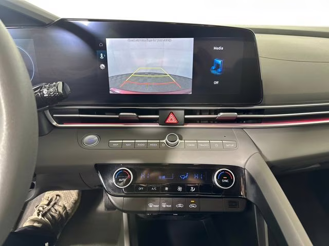 2024 Ultimate Red Hyundai Elantra SEL FWD Sedan