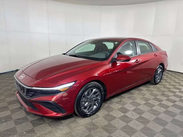 2024 Ultimate Red Hyundai Elantra SEL FWD Sedan