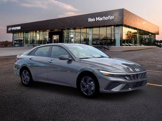 2026 Amazon Gray Hyundai Elantra SEL Sport FWD Sedan