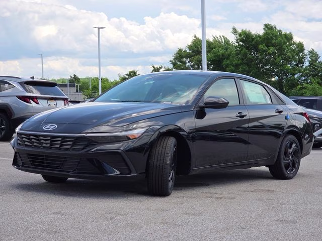 2026 Abyss Black Hyundai Elantra SEL Sport FWD Sedan