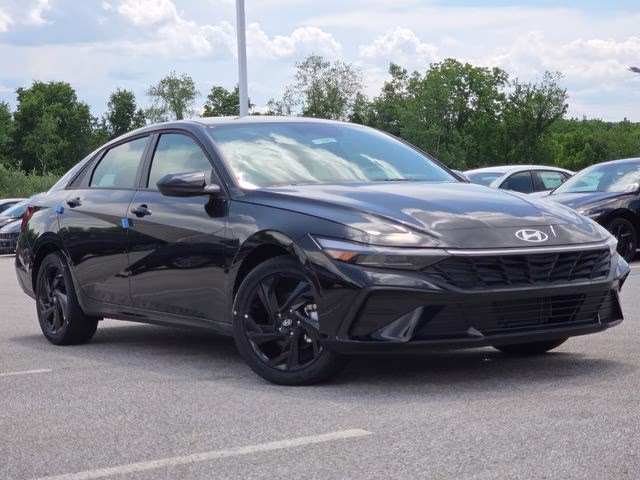 2026 Abyss Black Hyundai Elantra SEL Sport FWD Sedan