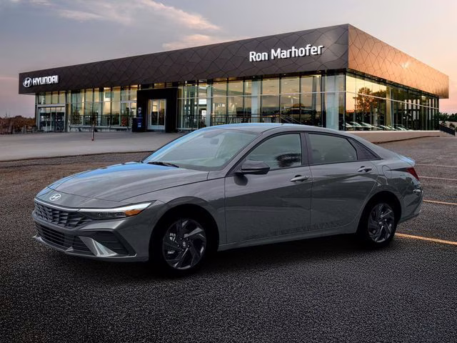 2026 Amazon Gray Hyundai Elantra SEL Sport FWD Sedan