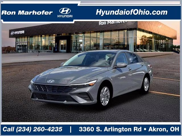 2026 Ecotronic Gray Pearl Hyundai Elantra Hybrid Blue FWD Sedan