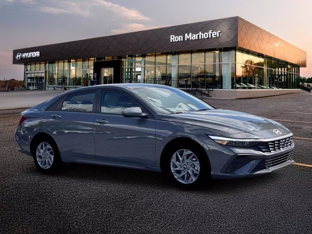 2026 Ecotronic Gray Pearl Hyundai Elantra Hybrid Blue FWD Sedan