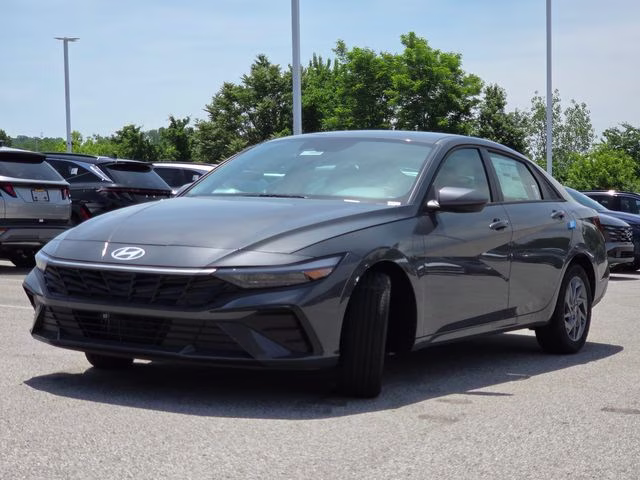 2026 Ecotronic Gray Pearl Hyundai Elantra Hybrid Blue FWD Sedan