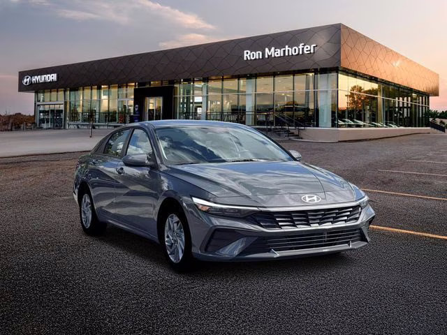2026 Ecotronic Gray Pearl Hyundai Elantra Hybrid Blue FWD Sedan