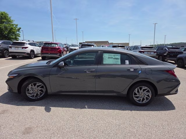 2026 Ecotronic Gray Pearl Hyundai Elantra Hybrid Blue FWD Sedan