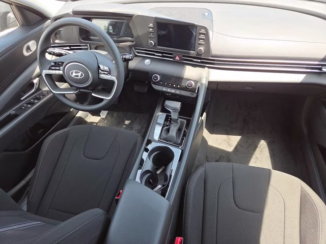 2026 Ecotronic Gray Pearl Hyundai Elantra Hybrid Blue FWD Sedan
