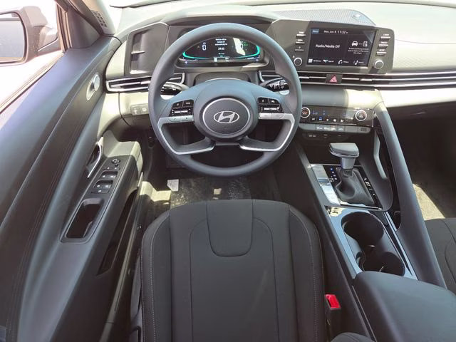 2026 Ecotronic Gray Pearl Hyundai Elantra Hybrid Blue FWD Sedan