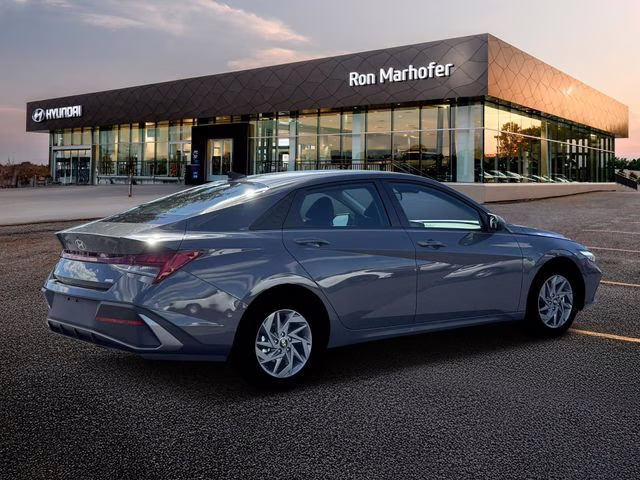 2026 Ecotronic Gray Pearl Hyundai Elantra Hybrid Blue FWD Sedan