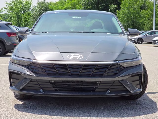 2026 Ecotronic Gray Pearl Hyundai Elantra Hybrid Blue FWD Sedan
