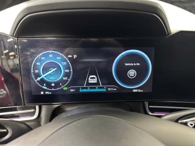 2023 Scarlet Red Pearl Hyundai Elantra Hybrid Limited FWD Sedan