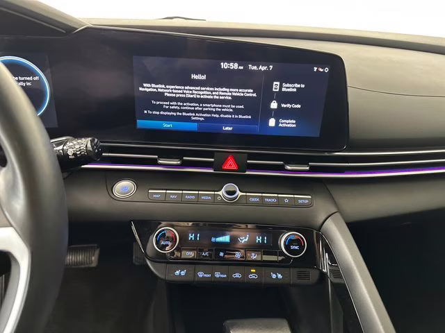 2023 Scarlet Red Pearl Hyundai Elantra Hybrid Limited FWD Sedan