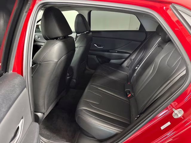 2023 Scarlet Red Pearl Hyundai Elantra Hybrid Limited FWD Sedan