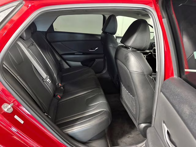2023 Scarlet Red Pearl Hyundai Elantra Hybrid Limited FWD Sedan