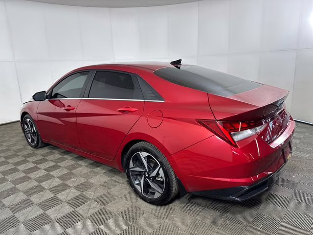 2023 Scarlet Red Pearl Hyundai Elantra Hybrid Limited FWD Sedan