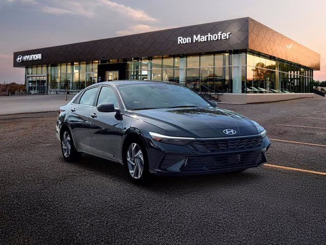 2026 Abyss Black Hyundai Elantra Hybrid Limited FWD Sedan