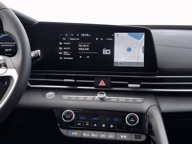 2026 Abyss Black Hyundai Elantra Hybrid Limited FWD Sedan