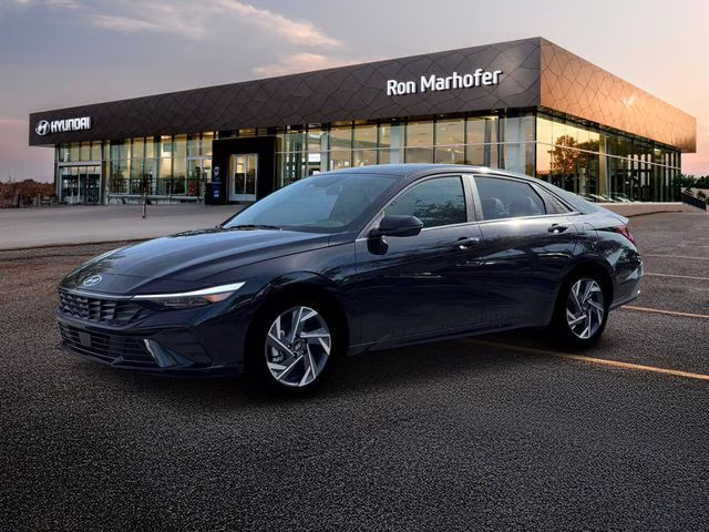 2026 Abyss Black Hyundai Elantra Hybrid Limited FWD Sedan