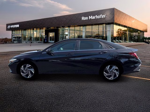 2026 Abyss Black Hyundai Elantra Hybrid Limited FWD Sedan
